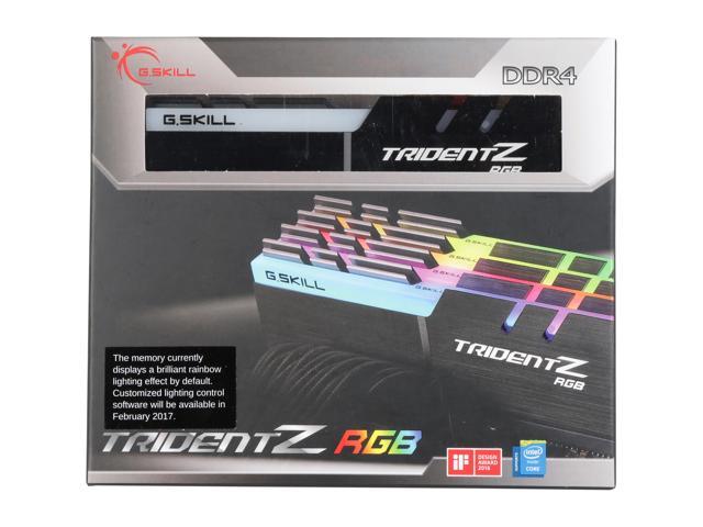 G.SKILL TridentZ RGB Series 32GB (4 x 8GB) DDR4 3600 (PC4 28800 