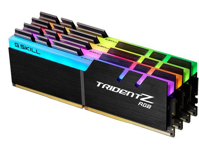 G.SKILL Trident Z RGB (For AMD) 32GB (4 x 8GB) DDR4 3200 (PC4 