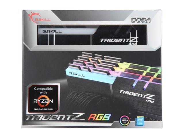 G.Skill Trident Z RGB F4-3200C16D-32GTZRX (DDR4-3200 16GB×2) AMD