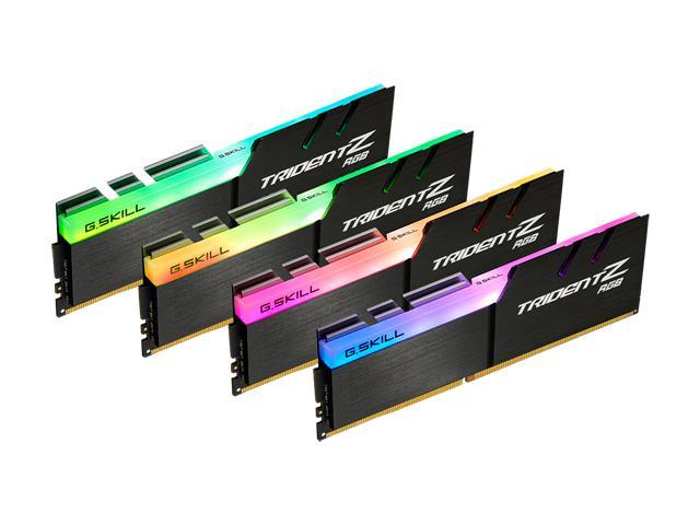 G.SKILL TridentZ RGB Series 32GB (4 x 8GB) DDR4 4000 (PC4 32000 