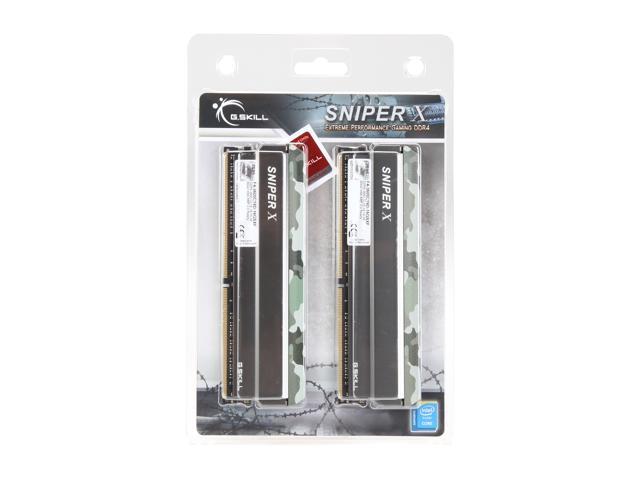 G.SKILL Sniper X Series 16GB (2 X 8GB) DDR4 3600 (PC4 28800) Desktop ...