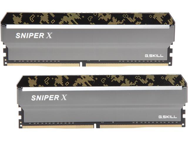 G.SKILL Sniper X Series 16GB (2 x 8GB) DDR4 3600 (PC4 28800