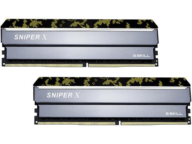 G Skill Sniper X Series 32gb 2 X 16gb 2 Pin Ddr4 Sdram Ddr4 3600 Pc4 0 Intel X299 Z370 Z270 Z170 Platform Desktop Memory Model F4 3600c19d 32gsxk Newegg Com