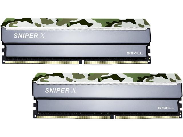 G Skill Sniper X Series 16gb 2 X 8gb 2 Pin Ddr4 Sdram Ddr4 30 Pc4 Intel X299 Z370 Z270 Z170 Desktop Memory Model F4 30c16d 16gsxfb Newegg Com