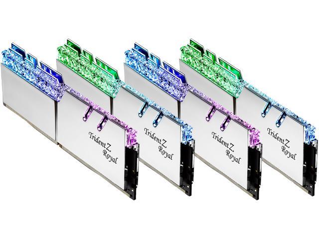 G.SKILL Trident Z Royal Series 32GB (4 x 8GB) 288-Pin RGB DDR4