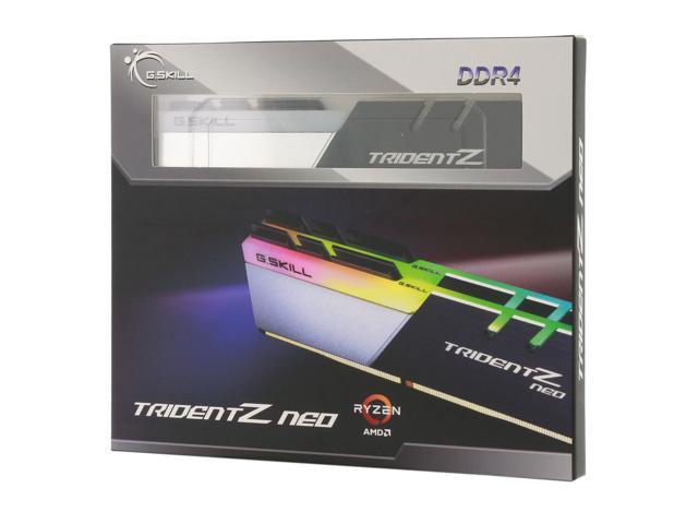 G.SKILL Trident Z Neo Series 16GB (2 x 8GB) 288-Pin PC RAM DDR4 3600 (PC4  28800) Desktop Memory Model F4-3600C14D-16GTZNB