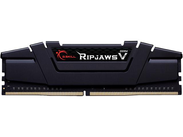 G.SKILL Ripjaws V Series 32GB 288-Pin PC RAM DDR4 3200 (PC4 25600) Intel XMP 2.0 Desktop Memory Model F4-3200C16S-32GVK