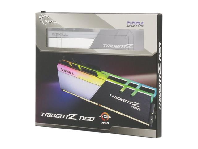 G.SKILL Trident Z Neo Series 64GB (2 x 32GB) DDR4 3600 (PC4 28800) Intel  XMP 2.0 Desktop Memory Model F4-3600C18D-64GTZN