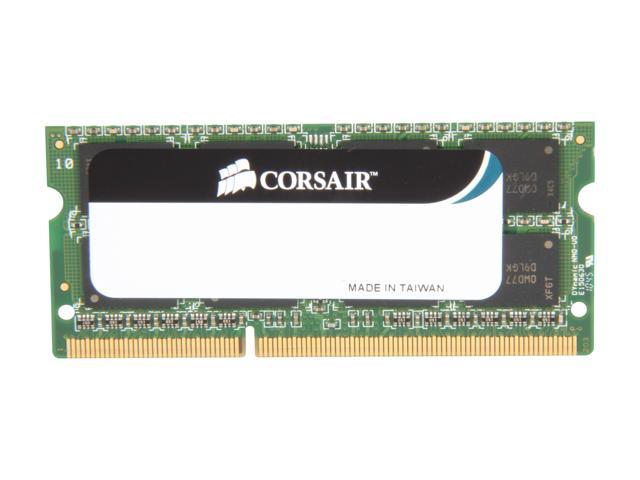 CORSAIR ValueSelect 4GB 204-Pin DDR3 SO-DIMM DDR3 1066 (PC3 8500) Laptop Memory Model CM3X4GSD1066 G