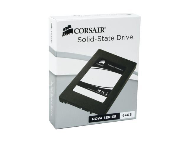 Corsair Nova Series 2.5" 64GB SATA II MLC Internal Solid State Drive (SSD) CSSD-V64GB2-BRKT