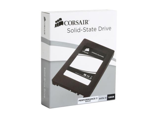 Corsair Performance 3 Series 2.5" 128GB SATA III MLC Internal Solid State Drive (SSD) CSSD-P3128GB2-BRKT