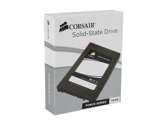 Corsair Force 2.5" 115GB SATA II MLC Internal Solid State Drive (SSD) CSSD-F115GB2-BRKT-A
