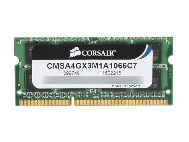 CORSAIR 4GB DDR3 1066 (PC3 8500) Memory for Apple Model CMSA4GX3M1A1066C7
