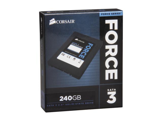 Corsair Force Series 3 2.5" 240GB SATA III Internal Solid State Drive (SSD) CSSD-F240GB3-BK