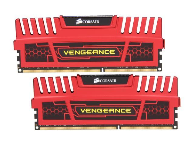 CORSAIR Vengeance 8GB (2 x 4GB) DDR3 1866 (PC3 15000) Desktop Memory Model CMZ8GX3M2A1866C9R