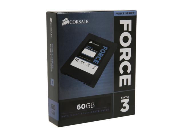 Corsair Force Series 3 2.5" 60GB SATA III Internal Solid State Drive (SSD) CSSD-F60GB3-BK