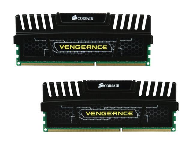 CORSAIR Vengeance 16GB (2 x 8GB) 240-Pin PC RAM DDR3 1600 (PC3 12800) Desktop Memory Model CMZ16GX3M2A1600C10