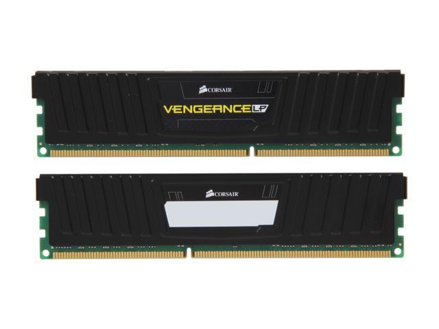CORSAIR Vengeance LP 16GB (2 x 8GB) 240-Pin PC RAM DDR3 1600 (PC3 12800)  Desktop Memory Model CML16GX3M2A1600C10