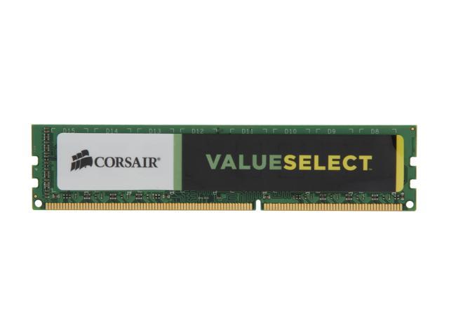 CORSAIR ValueSelect 4GB DDR3 1600 Desktop Memory Model CMV4GX3M1A1600C11