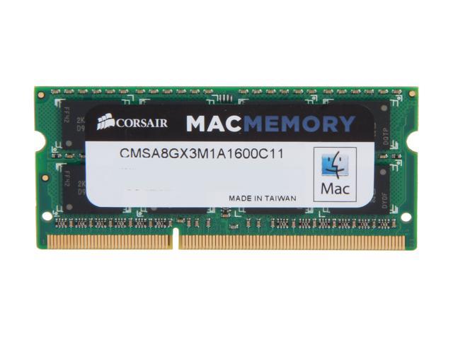 CORSAIR 8GB DDR3 1600 (PC3 12800) Memory for Apple Model CMSA8GX3M1A1600C11