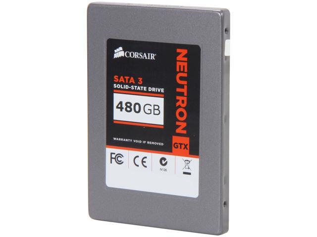 Corsair Neutron Series GTX 2.5" 480GB SATA III MLC Internal Solid State Drive (SSD) CSSD-N480GBGTXB-BK