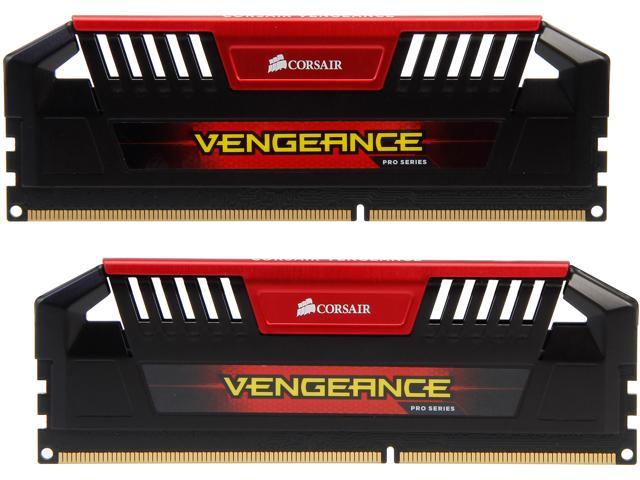 CORSAIR Vengeance Pro 8GB (2 x 4GB) 240-Pin DDR3 SDRAM DDR3 2133 Desktop Memory Model CMY8GX3M2A2133C11R (Red)