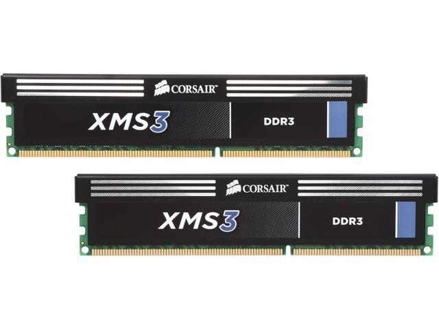 Corsair XMS3 8 GB New Fre 2 x 4GB 1333 MHz PC3-10666 240-Pin DDR3 Memory Kit