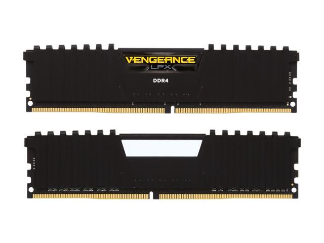 CORSAIR Vengeance LPX 32GB (4 x 8GB) DDR4 2400 (PC4 19200) AMD X399  Compatible C14 Memory Kit - Black Model CMK32GX4M4A2400C14 - Newegg.com