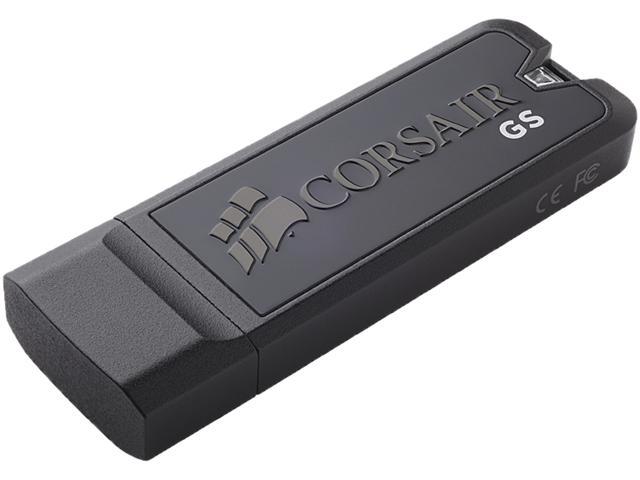 Corsair 64GB Voyager GS USB 3.0 Flash Drive, Speed Up to 295MB/s (CMFVYGS3B-64GB)