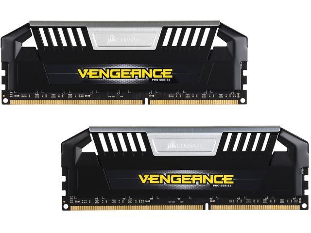 CORSAIR Vengeance Pro 16GB (2 x 8GB) DDR3L 1866 (PC3L 14900) Memory Kit Model CMY16GX3M2C1866C10