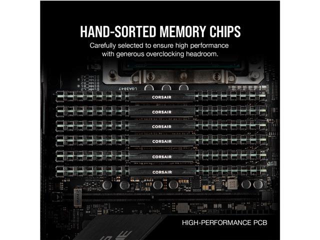 CORSAIR Vengeance LPX 128GB (8 x 16GB) 288-Pin PC RAM DDR4 2666 (PC4 21300)  Desktop Memory Model CMK128GX4M8A2666C16