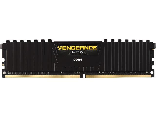CORSAIR Vengeance LPX 8GB 288-Pin PC RAM DDR4 2400 (PC4 19200) Desktop Memory Model CMK8GX4M1A2400C16