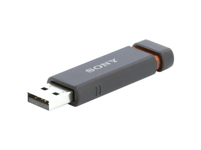 SONY Micro Vault Click 8GB USB 2.0 Flash Drive with Virtual Expander ...