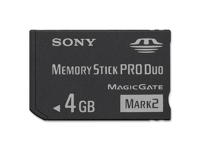Sony MSMT4G/TQM 4 GB Memory Stick PRO Duo - 1 Card