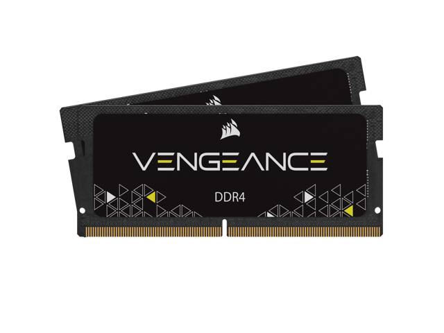 CORSAIR Vengeance 32GB (2 x 16GB) 260-Pin DDR4 SO-DIMM DDR4 2400 (PC4 19200) Memory (Notebook Memory) Model CMSX32GX4M2A2400C16