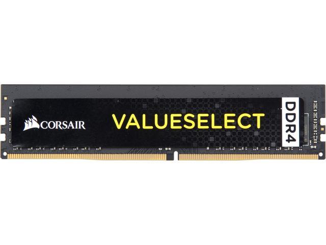 CORSAIR ValueSelect 4GB 288-Pin PC RAM DDR4 2666 Desktop Memory Model CMV4GX4M1A2666C18