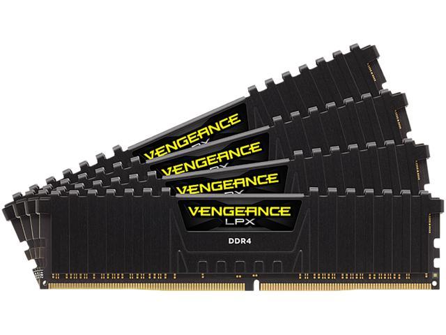 CORSAIR Vengeance LPX (AMD Ryzen Ready) 32GB (4 x 8GB) 288-Pin DDR4 2933 (PC4 23400) AMD Optimized Desktop Memory Model CMK32GX4M4Z2933C16
