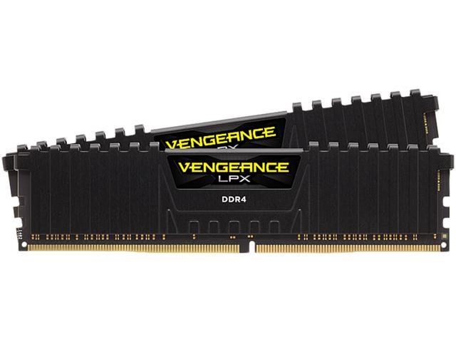 CORSAIR Vengeance LPX 16GB (2 x 8GB) 288-Pin PC RAM DDR4 3600 (PC4 28800) Intel XMP 2.0 Desktop Memory Model CMK16GX4M2D3600C18