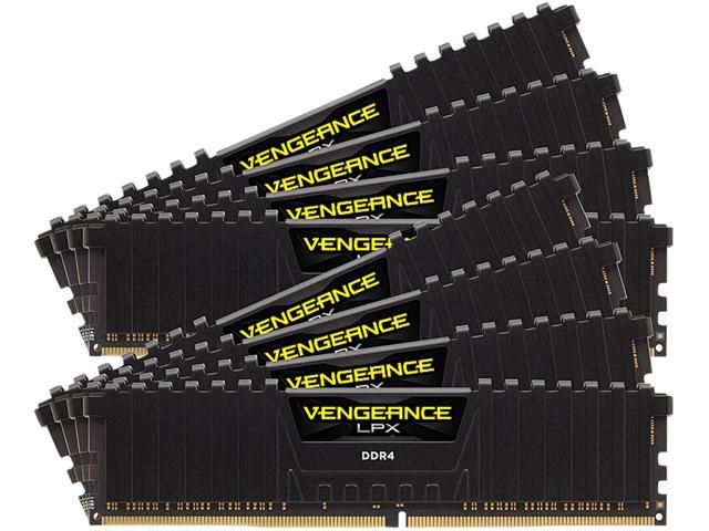 CORSAIR Vengeance LPX 256GB (8 x 32GB) 288-Pin PC RAM DDR4 3600 (PC4 28800) Intel XMP 2.0 Desktop Memory Model CMK256GX4M8D3600C18