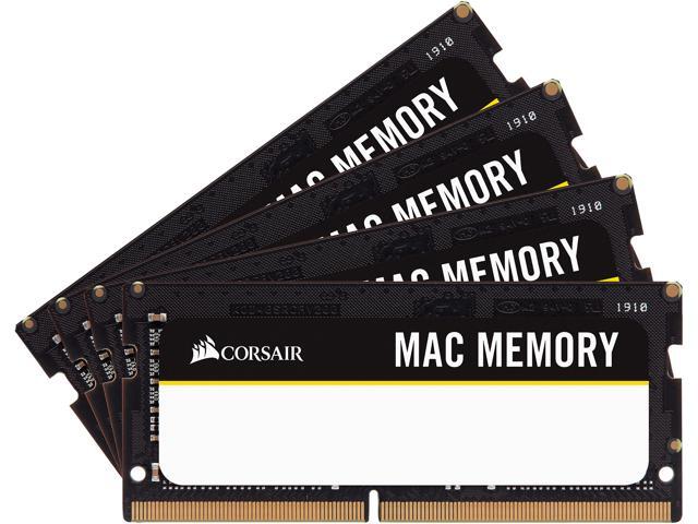 Corsair Mac Memory 64gb 2 X 32gb 260 Pin Ddr4 So Dimm Ddr4 2666 Pc4 21300 Memory For Apple Model Cmsa64gx4m2a2666c18 Newegg Com