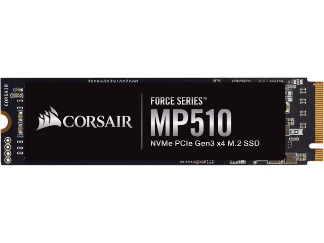 Corsair Force MP510 M.2 2280 4TB PCI-Express 3.0 x4, NVMe 1.3 3D TLC Internal Solid State Drive (SSD) CSSD-F4000GBMP510