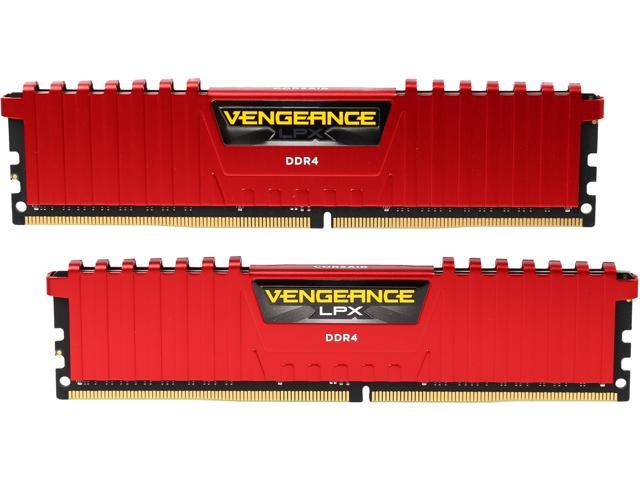 CORSAIR Vengeance LPX 16GB (2 x 8GB) 288-Pin PC RAM DDR4 3200 (PC4 25600) Memory Model CMK16GX4M2E3200C16R -