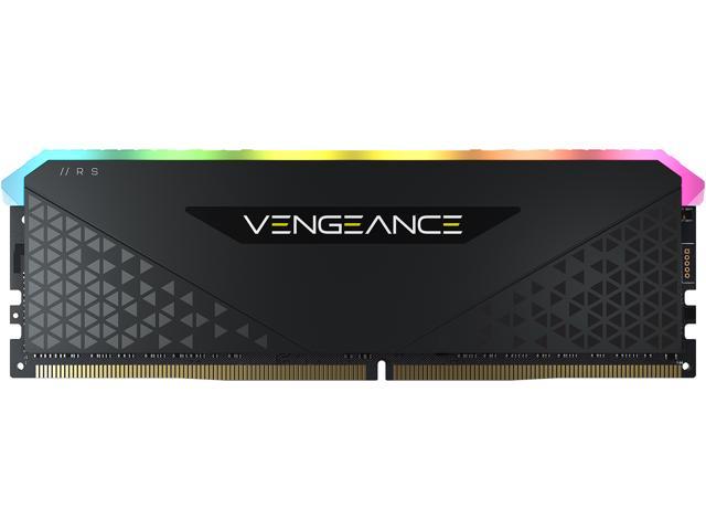 CORSAIR Vengeance RGB RS 8GB 288-Pin PC RAM DDR4 3200 (PC4 25600) Desktop Memory Model CMG8GX4M1E3200C16
