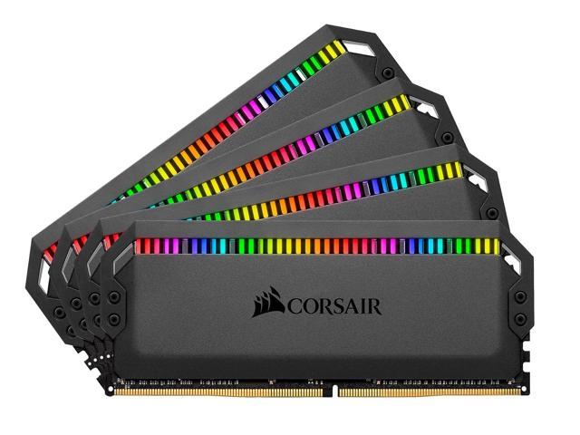 CORSAIR Dominator Platinum RGB 128GB (4 x 32GB) 288-Pin PC RAM 