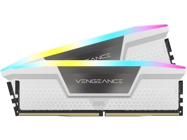 CORSAIR Vengeance RGB 64GB (2 x 32GB) 288-Pin PC RAM DDR5 6000 (PC5