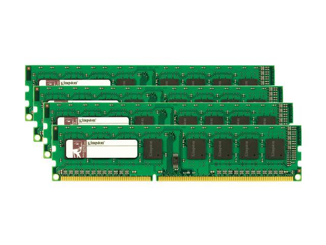 Kingston 16GB (4 x 4GB) 240-Pin DDR3 SDRAM ECC Registered DDR3 1600 System Specific Memory Model KTD-PE3168K4/16G
