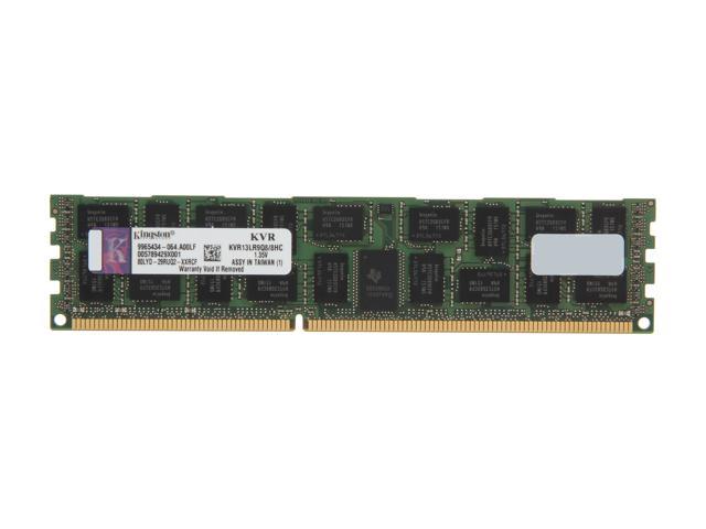 Kingston 8GB 240-Pin DDR3 SDRAM ECC Registered DDR3 1333 Server Memory QR x8 1.35V Server Hynix C Model KVR13LR9Q8/8HC