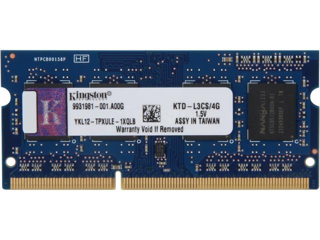 Kingston 4GB DDR3 1600 System Specific Memory Model KTD-L3CS/4G