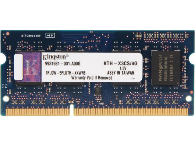 Kingston 4GB Unbuffered DDR3 1600 System Specific Memory Model KTH-X3CS/4G