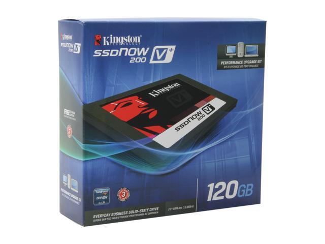 Kingston SSDNow V+200 2.5" 120GB SATA III Internal 7mm Solid State Drive (SSD) (Upgrade Bundle Kit) KR-S3120-3H